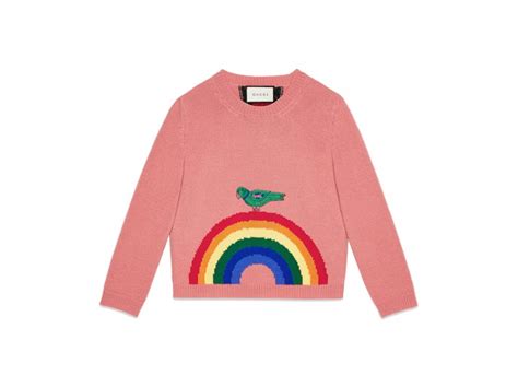 gucci arcobaleno maglia bambina